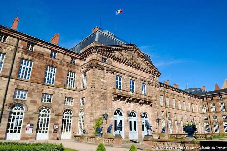 Le château des Rohan, dans la ville de Saverne