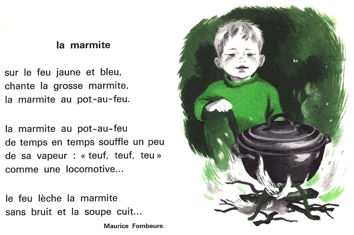 La marmite (poésie de Maurice Fombeure) - Littérature au primaire