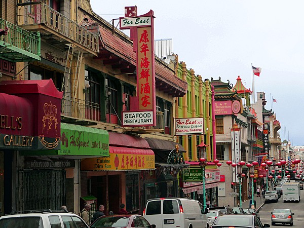 San Francisco Chinatown Grant avenue