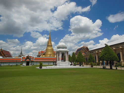 Escale à Bangkok, Thaïlande,2015,(2) Temple et Palais Royal