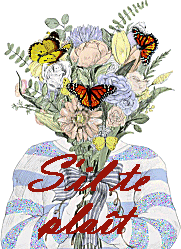 Bouquet et papillons (Suite 5)