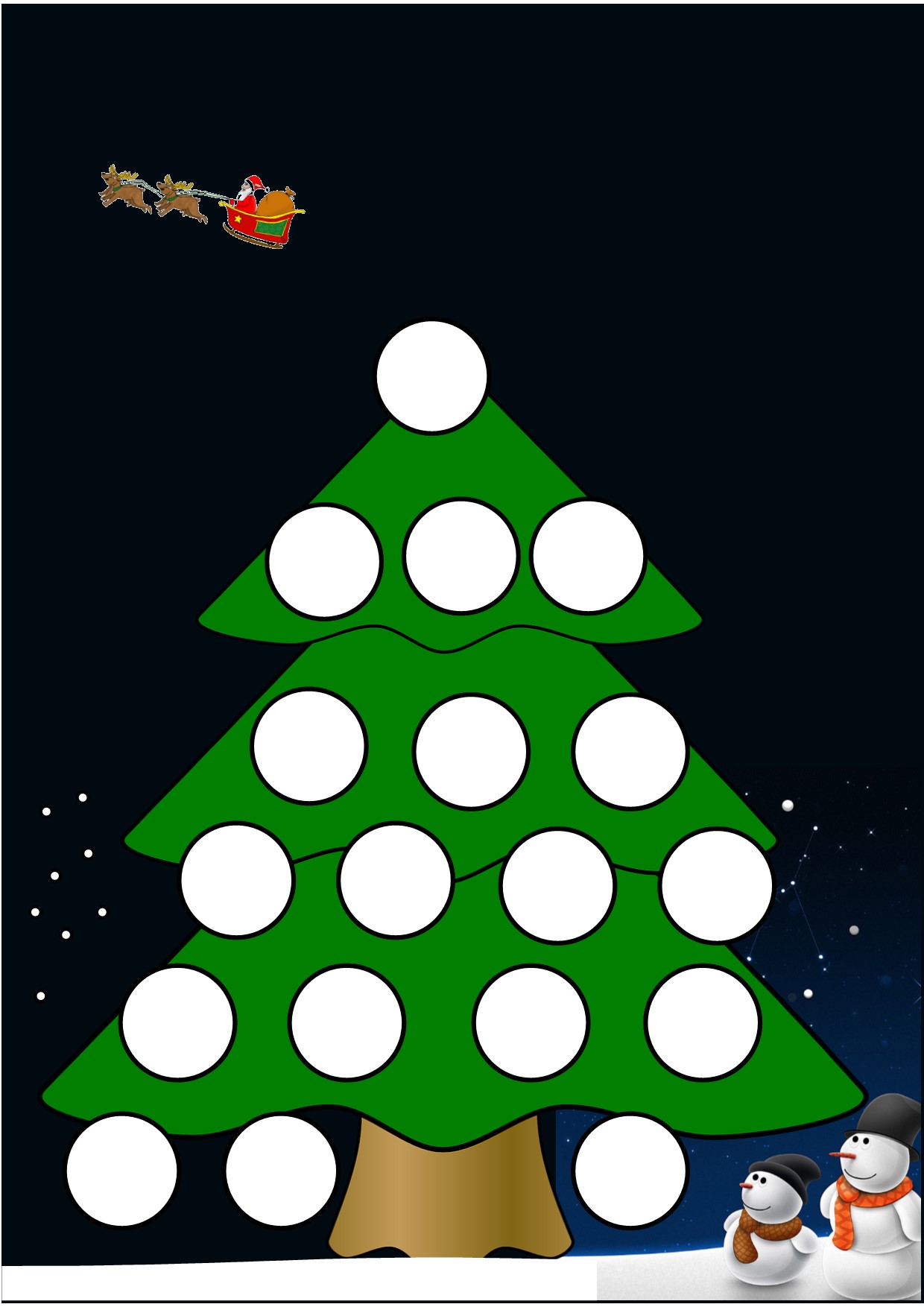 Jeux de mathématiques de Noël