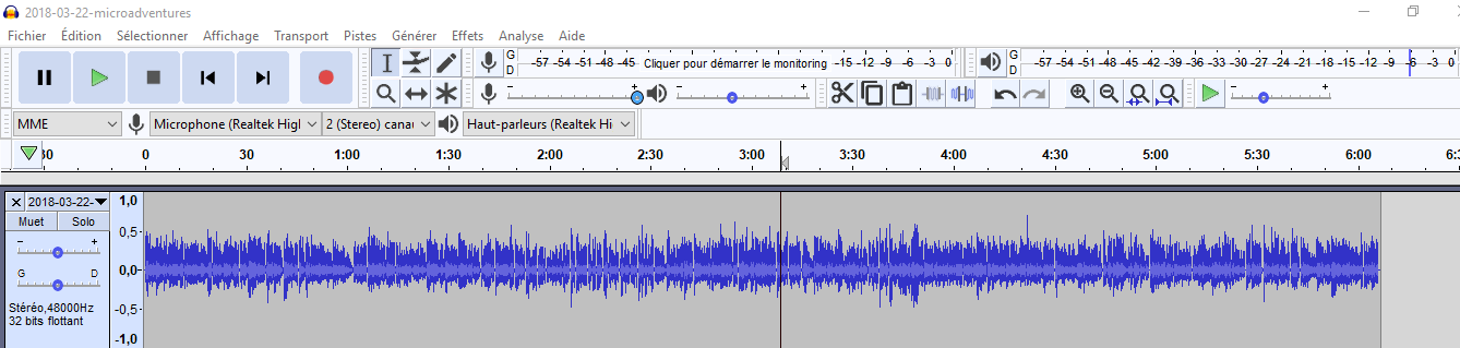 Tutoriel Audacity