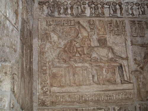 Temple de Ramses à Ouadi es-Seboua sur le Lac Nasser en Egypte