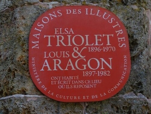 Vendredi 6 avril 2018 Château de Rambouillet  Maison Elsa Triolet - Aragon 
