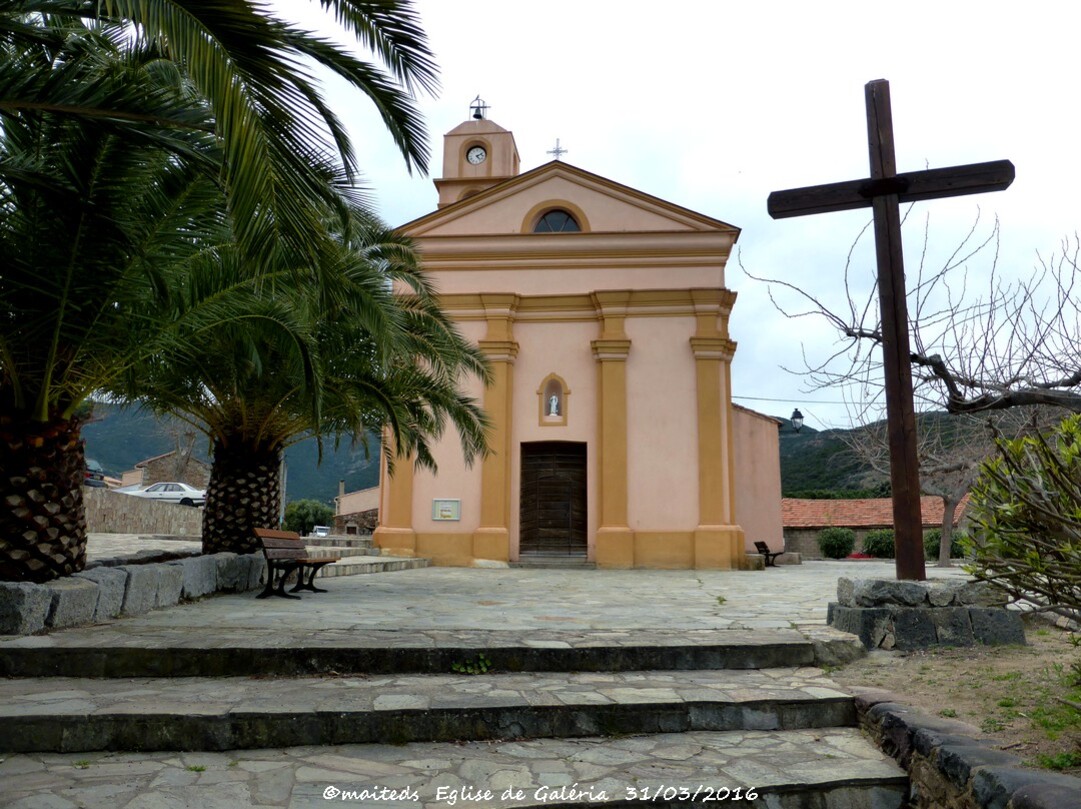 Eglise Sainte-Marie de Galéria - Corse