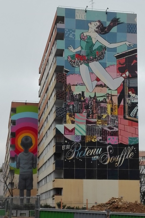 Art urbain à Paris 13 ème