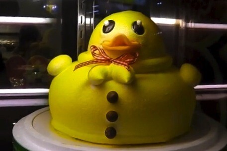 Hofman duck in Taïwan gâteau