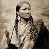 Pretty Nose, a Cheyenne woman. Photographed in 1878 at Fort Keogh, Montana by L. A. Huffman