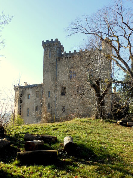 Le château de Chalabre