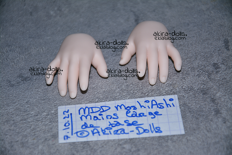 MDD-H-01B-SW Hands Parts Large V. Basic Hands