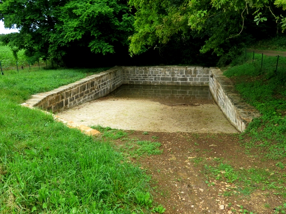 La mare de la Grande Dame Guye a été superbement restaurée...