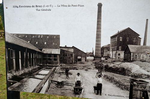 Les vestiges de la mine de Pont-Péan (35131)
