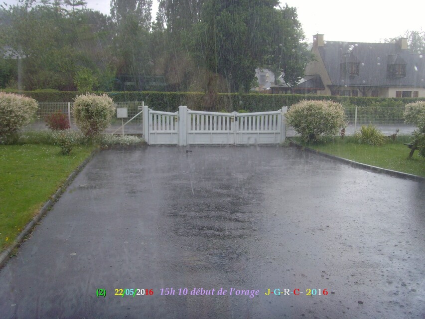 ORAGE DU 22 MAI 2016 