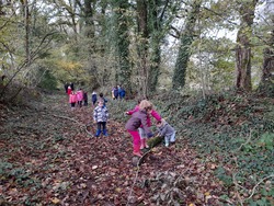 maternelle: classe dehors du 24 novembre