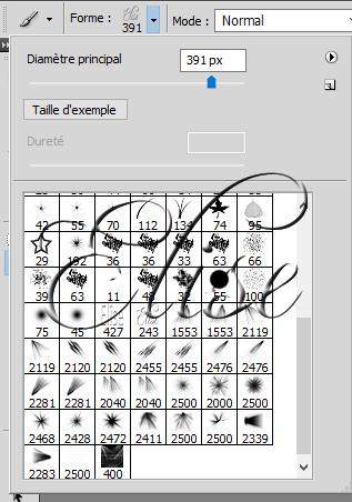 Installer des brushes