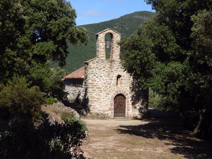 Randonnée chapelle Santa Engracia