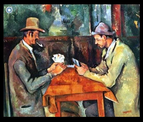 Dessin et peinture - vidéo 2861 : Une oeuvre expliquée de Paul Cezanne ("Les joueurs de cartes"