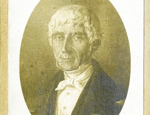 Le Dr Pierre-Augustin De Bourgues, médecin et adjoint au maire, à Recouvrance (maire de Brest par intérim), au milieu du XIXe siècle.