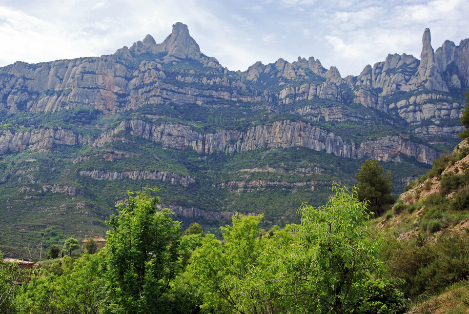Catalogne - La montagne de Montserrat