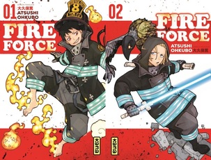 Avis - Fire Force tome 1 et 2 de Atsushi Okubo - OMOSHIROI PROJECT