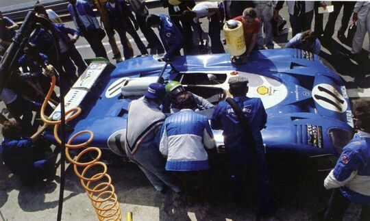 Gérard Larrousse Le Mans 73