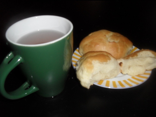 Des petits pain au lait pour le petit déjeune