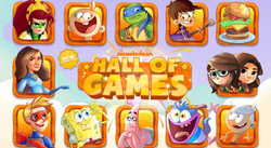 Affiche du jeu en ligne « Nickelodeon Hall of Games 3 »