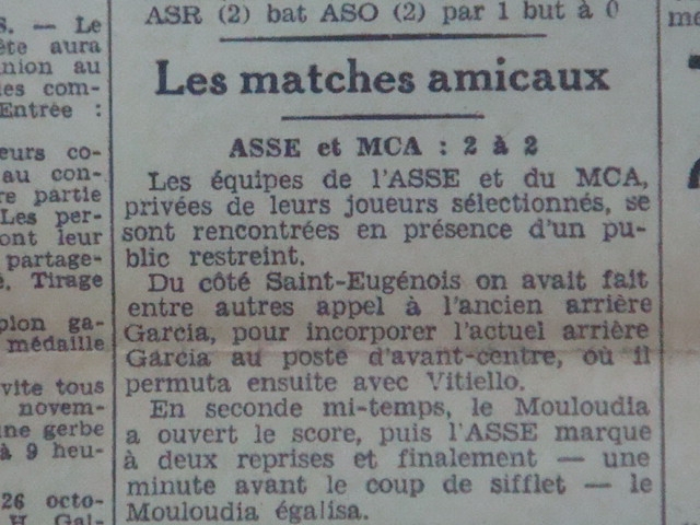 8.11.1936 amical asse-mca 2-2