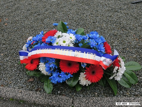 * Commémoration "75ème anniversaire de la Libération de Champagney. Cérémonie au Monument aux Morts puis à la plaque Rhin et Danube.