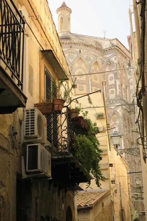 Balade dans les ruelles de Monréale 