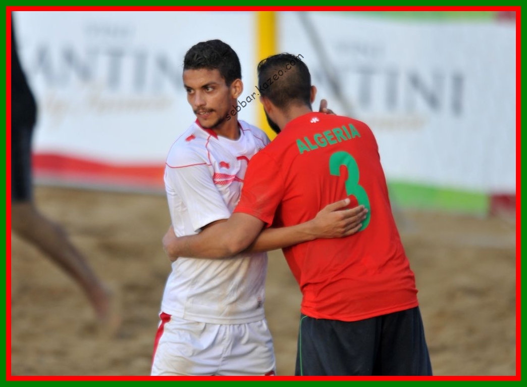 Algérie-Tunisie 1-7  JM de plage Pescara 2015