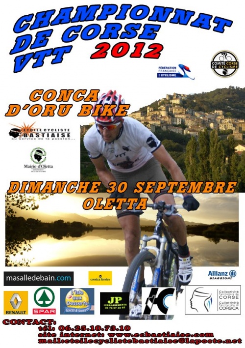 Championnat de corse VTT 2012