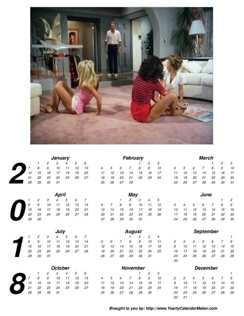 Various calendars in english .Divers calendriers en anglais.