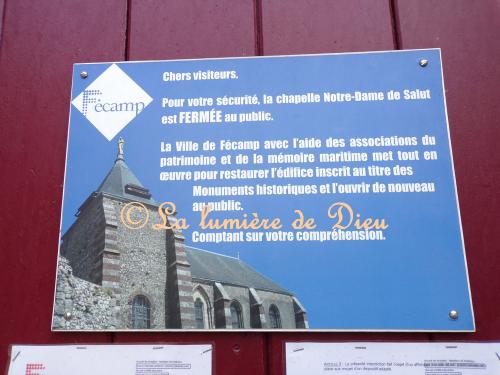 Fécamp, la chapelle Notre-Dame du Salut