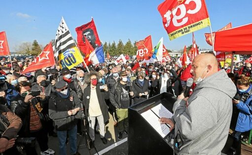 Après la grève du 23 mars dernier (notre photo), la CGT de la Fonderie de Bretagne appelle à une nouvelle mobilisation ce jeudi 8 avril.