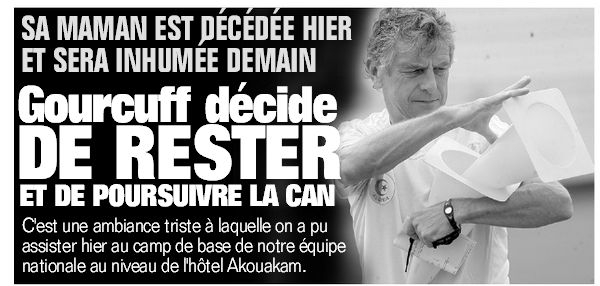 CAN 2015 Gourcuff perd sa maman et prépare le Ghana