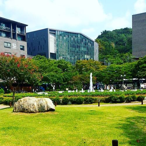 Jusque l'arrivée à 숭실대학교 (Soongsil University)
