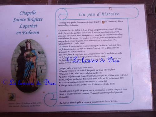 Erdeven, la chapelle sainte Brigitte