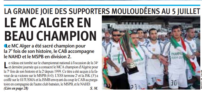 Lundi 31.5.2010 stade 