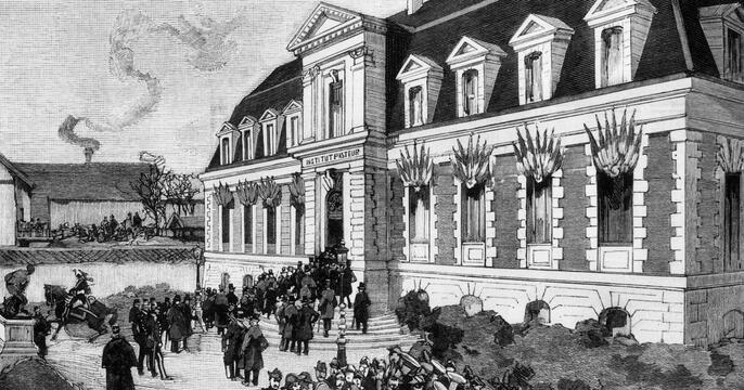 L'Institut Pasteur est inauguré le 14 novembre 1888