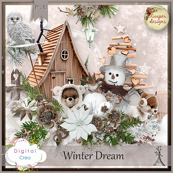 Winter dream kit de Xuxper designs