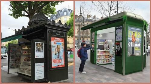 Des nouveaux kiosques à journaux bientôt dans Paris …