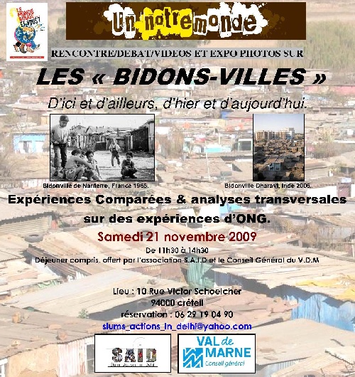 SEMAINE DE LA SOLIDARITE 2009