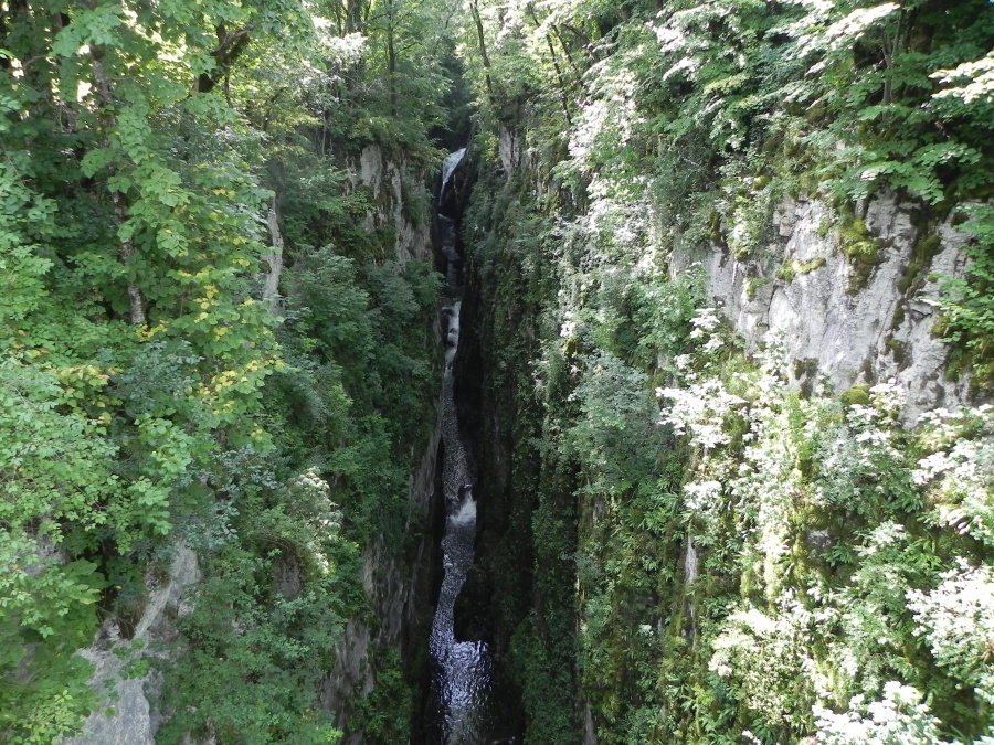 La cascade des Gorges de Langouette