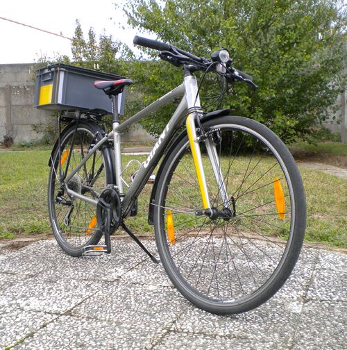 Un vélo visible pour les déplacements quotidiens