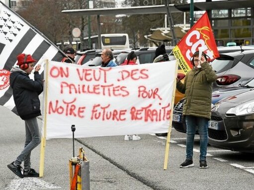 Environ 500 manifestants dans les rues de Quimper