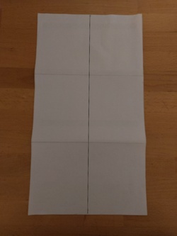 Une enveloppe cadeau en tissu