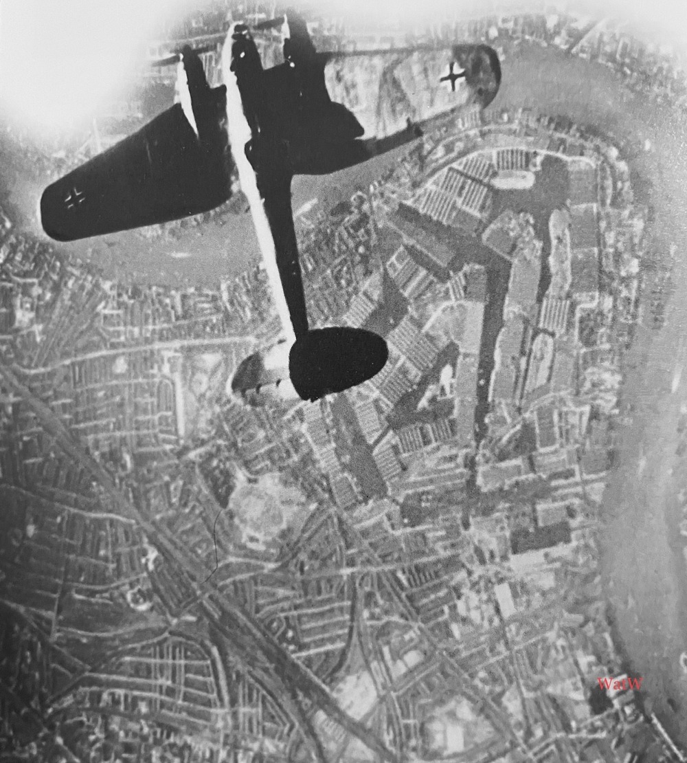 Bombardier Heinkel 111B dans la Bataille d'Angleterre