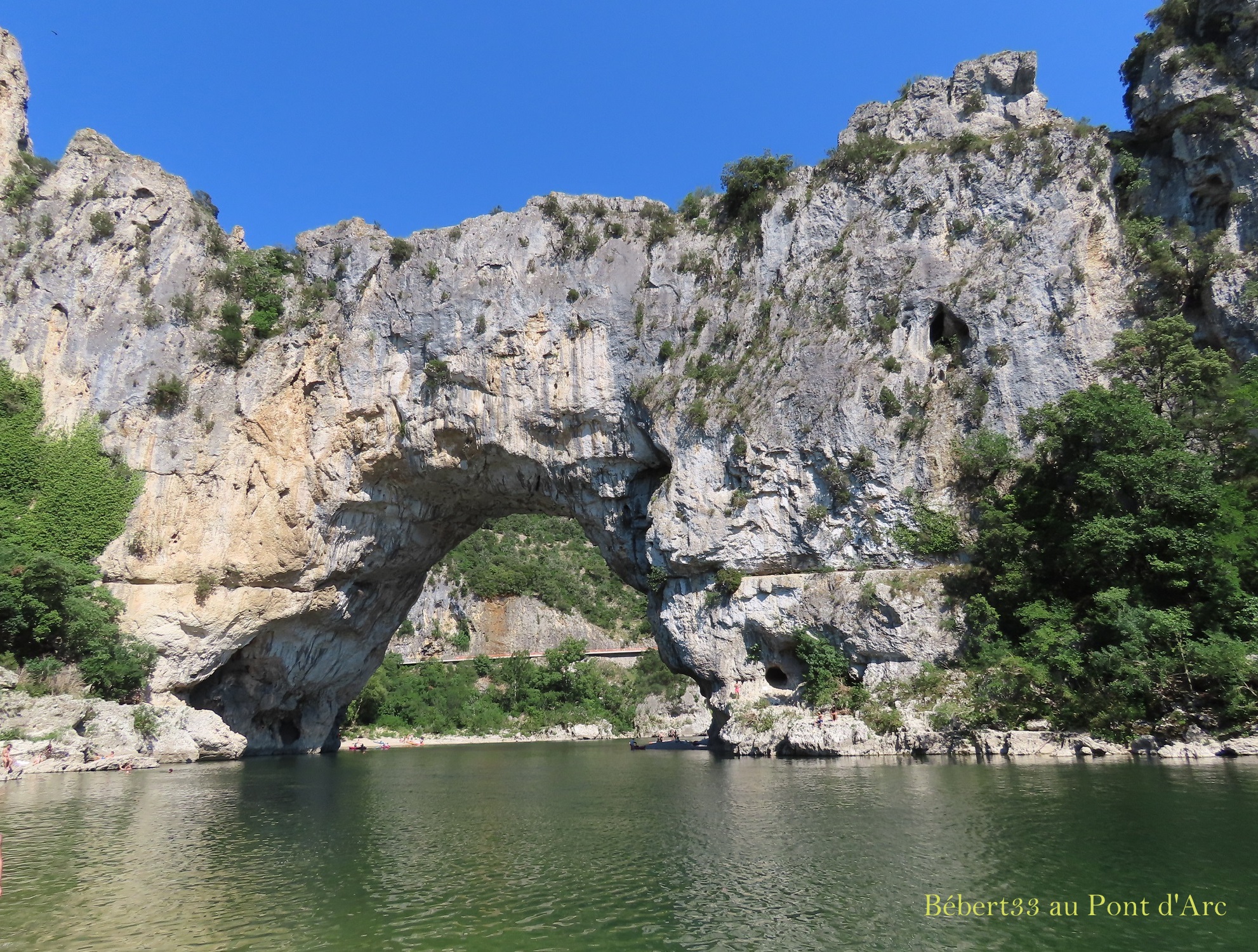 le Pont d'Arc  en Ardèche 